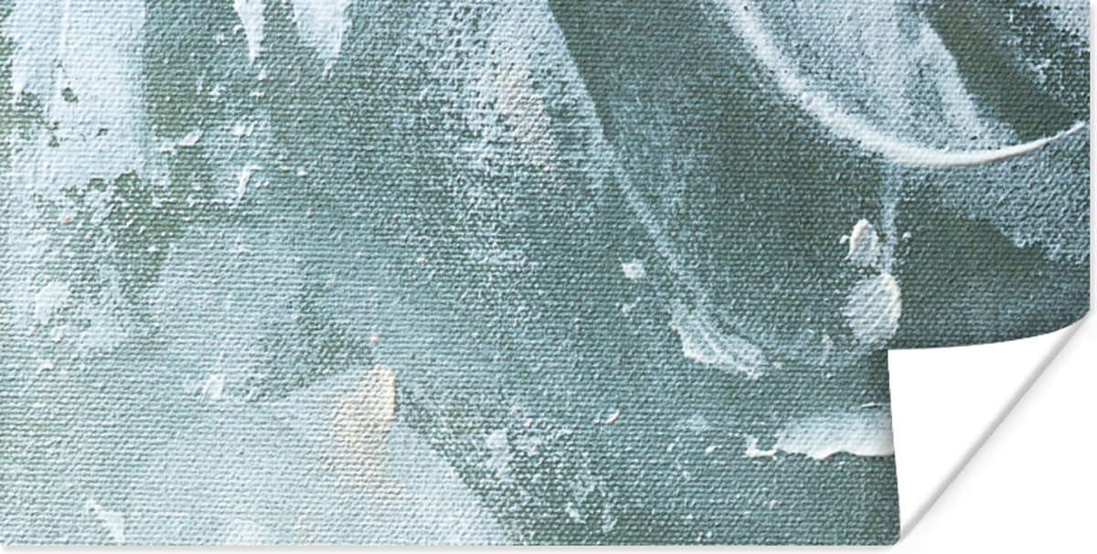 Poster Acrylverf - Abstract - Design - 80x40 cm