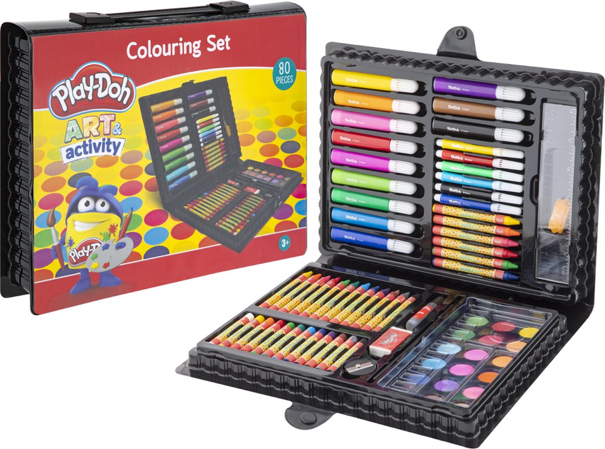 Coloring box Play-Doh, 80 pcs.