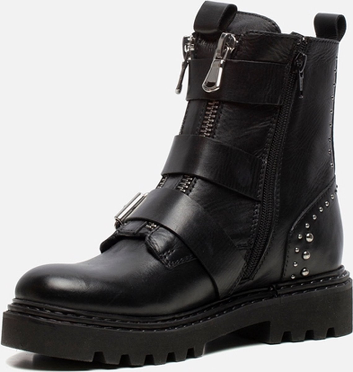 Ann rocks store biker boots