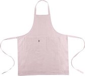 Linen & More Keukenshort Indi Light Pink 75 x 90 cm