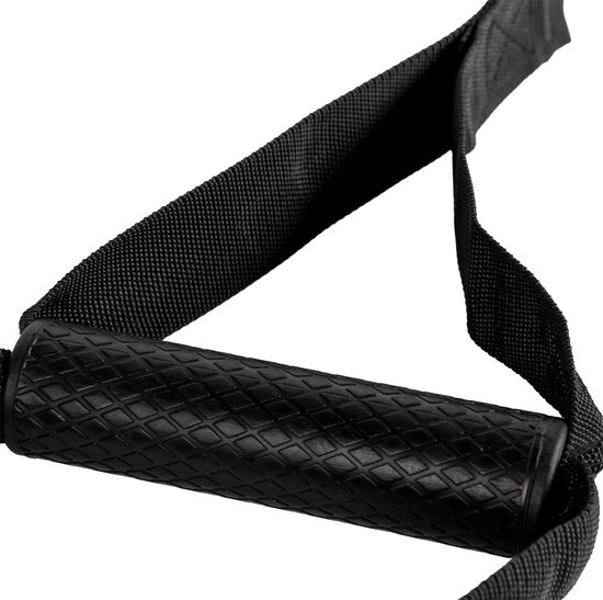 VirtuFit TRX Suspension Trainer - Met Opbergtas -  Met deuranker - Zwart