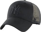 47 Brand MLB New York Yankees Branson Cap B-BRANS17CTP-BKJ, Unisex, Zwart, Pet, maat: One size
