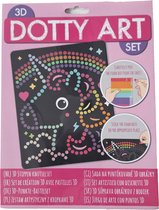 3D Dotty Art set - Eenhoorn