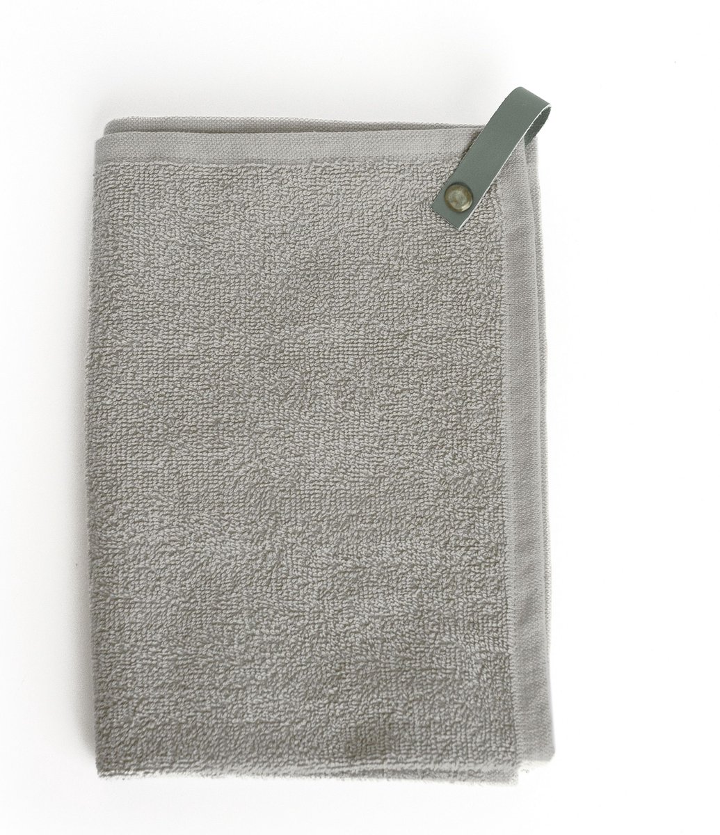 Leeff Kitchen Towel Kaat light grey