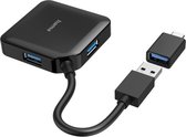 Hama USB-hub 4-poorts USB 3.2 Gen1 5 Gbit/s Incl. USB-C-adapter