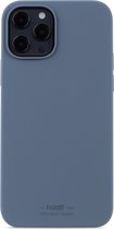 Holdit - iPhone 12 Pro Max, hoesje silicone, oceaan blauw