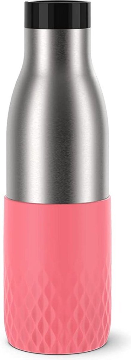 Emsa N3110800 Bludrop Sleeve Isoleerdrinkfles 0.5L Coral