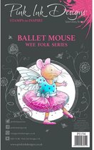 Pink Ink Designs Clear stempel set Ballet mouse