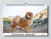 Chowchow kalender 35x24 cm | Verjaardagskalender Chowchow | Hondenras Chowchow | Verjaardagskalender Volwassenen