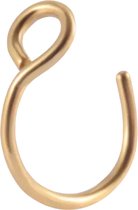 Fake-Neusring-Goudkleurig-Piercing-Neus-geen gaatjes-Charme Bijoux