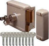 Yale Oplegslot 634-60 met 10 sleutels - DIN Links - Doornmaat 60 mm