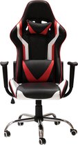 Gamestoel - Bureaustoel - Met Armleuningen - Rood / Zwart - stoel - gamerstoel - gaming