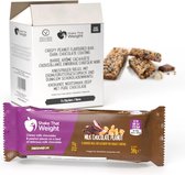 Pinda Met Chocoladesmaak Maaltijdrepen (doos van 7 Porties) - Hoog proteïnegehalte - 20+ Vitamines en Mineralen - Afvallen & Diëten | Maaltijdreep | Eiwitrijke Reep | Maaltijdverva