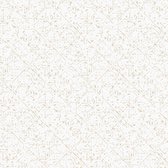 Bazaar - Klassieke Tegel - Behang - Muurdecoratie - Wallpaper - Vliesbehang - Beige - 0,53 x 10 M.