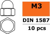 Revtec - Dopmoer - M3 - Gegalvaniseerd staal - 10 st