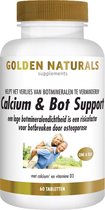 Golden Naturals Calcium & Bot Support (60 vegetarische tabletten)