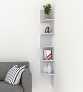 Moderne witte Boekenplank - opslag wandplank