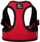 My Cavalier AB Step In Harness -Medium - Borstomvang: 49-54 cm :Medium hondentuigje in rood