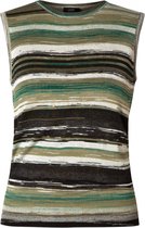 YEST Geisha Top - Dark Pine Green/Mult - maat 46