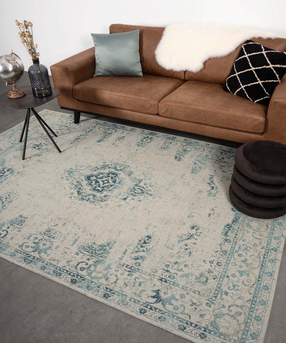 Vintage vloerkleed Nomad - grijs/blauw 160x240 cm