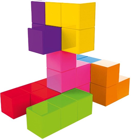 Thumbnail van een extra afbeelding van het spel Cubimag - Magnetische 3D Puzzel - 130+ Challanges