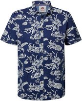 Petrol Industries Botanical shortsleeve shirt Heren - Maat M