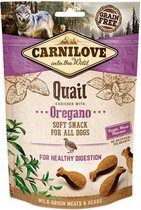 Carnilove Soft hondensnack Quail with Oregano 200 gram -  - Hondensnack