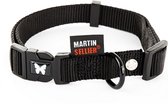 Martin Sellier Halsband 30-45 X 1,6 Cm Nylon Zwart