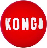 Kong Signature Balls 2-Pk Rood - - Medium