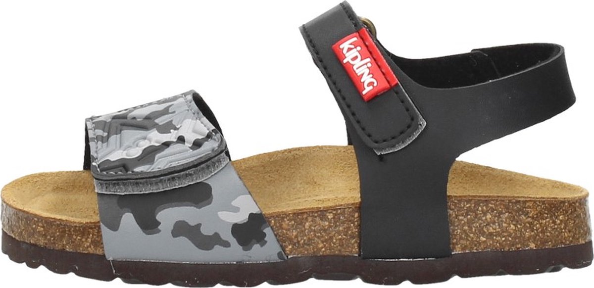Kipling Ninja 3 Jongens Sandalen - zwart - Maat 25