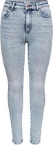 Only Jeans Onlmila Life Hw Sk Ank Dnm Bj170 Noos 15249121 Light Blue Denim Dames Maat - W28 X L30