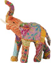 Olifant - Olifant | textiel | fuchsia | 30x10x (h)33 cm