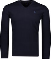 Polo Ralph Lauren Trui Blauw Getailleerd - Maat S - Mannen - Never out of stock Collectie - Katoen