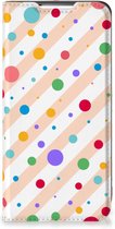 Leuk Hoesje Geschikt voor Samsung Galaxy S22 Smart Cover Dots