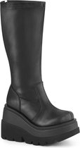 Demonia Platform Bottes femmes -41 Shoes- SHAKER-65WC US 11 Zwart