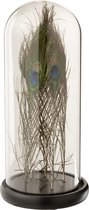 Stolp | glas | groen | 14x14x (h)31.5 cm