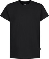 Ballin Amsterdam -  Jongens Slim Fit   T-shirt  - Zwart - Maat 164