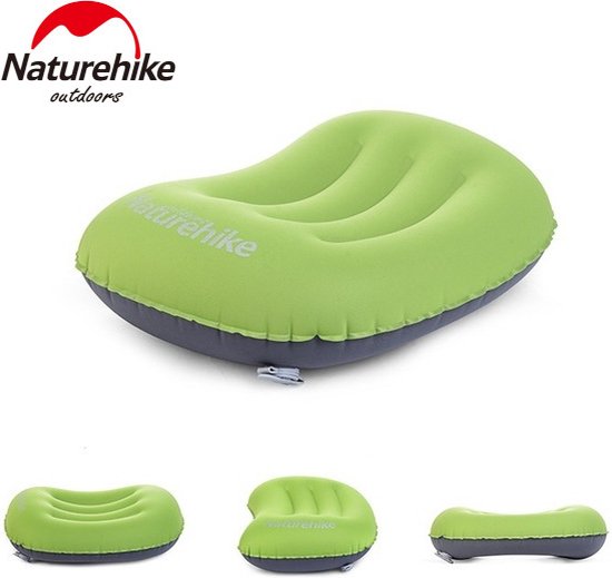 Naturehike® Slaapkussen - Opblaasbaar hoofdkussen - Lichtgewicht - Compact  -... | bol.com