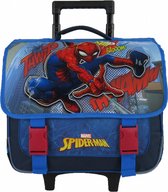 Trolley-rugzak Spider-man Jongens 38 Cm Polyester Blauw