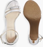 graceland Zilveren sandalette metallic - Maat 40