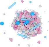 PME Out of the Box Sprinkle Mix - Candy Floss 60g - Zoete Kleurtjes Eetbaar Suikerstrooisel