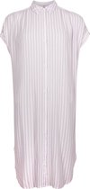 O'Neill Jurken Women BEACH SHIRT DRESS Lilac Ao 2 M - Lilac Ao 2 100% Viscose (Liva Eco) Loose Oversized