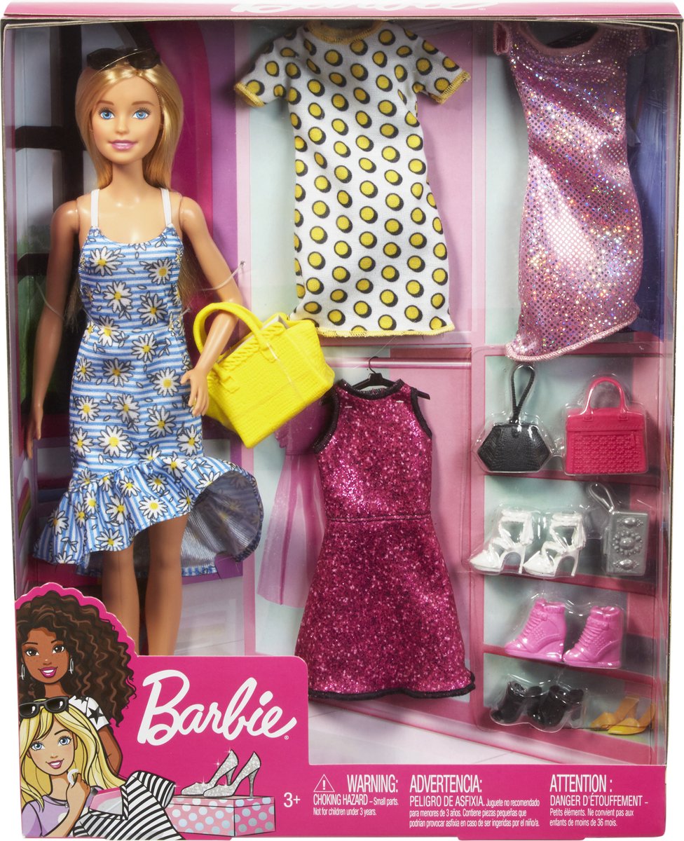 EPIN, Set de Vêtements Barbie, 32 pièces, Certains Vêtements peuvent  très rarement