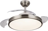 Philips Atlas LED-plafondlamp - met ventilator - nikkel