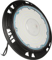 LED UFO High Bay Premium - Zurnu Prem - 100W - High Lumen 150 LM/W - Magazijnverlichting - Dimbaar - Waterdicht IP65 - Helder/Koud Wit 6000K - Aluminium - Philips Driver