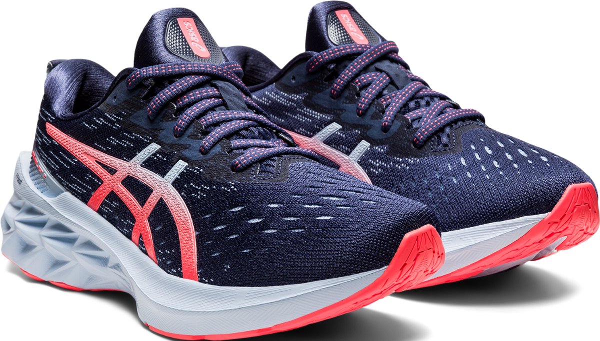 ASICS Novablast 2 Dames - Sportschoenen - blauw - maat 42 | bol.com