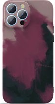 Apple iPhone 13 Pro Hoesje - Mobigear - Color Serie - TPU Backcover - Berry - Hoesje Geschikt Voor Apple iPhone 13 Pro