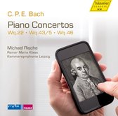 Kammersymphonie Leipzig & Rainer Maria Klaas - C. P. E. Bach: Piano Concertos Wq. 22, Wq. 43/5, W (CD)