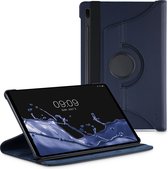 kwmobile hoes voor Samsung Galaxy Tab S7 FE - 360 graden beschermhoes - donkerblauw