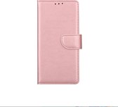 LuxeBass Hoesje geschikt voor Samsung Galaxy J7 (2018) - Bookcase Rose Goud - portemonnee hoesje - telefoonhoes - gsm hoes - telefoonhoesjes